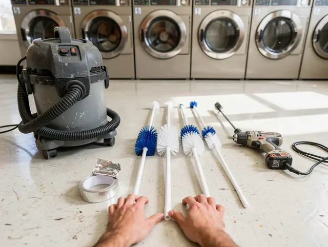 Commercial-grade dryer vent cleaning by Brunswick Dryer Vent Cleaning in Brunswick